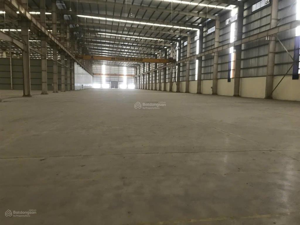 Nhà xưởng cho thuê trong kcn tại từ sơn, bắc ninh. dt 6000m2, có cẩu trục.  0988 457 ***