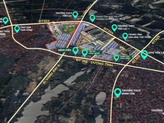 Bán đất nền ngay quảng trường thị trấn yên lạc , mặt đường 30m , pháp lý đầy đủ  0975 676 ***