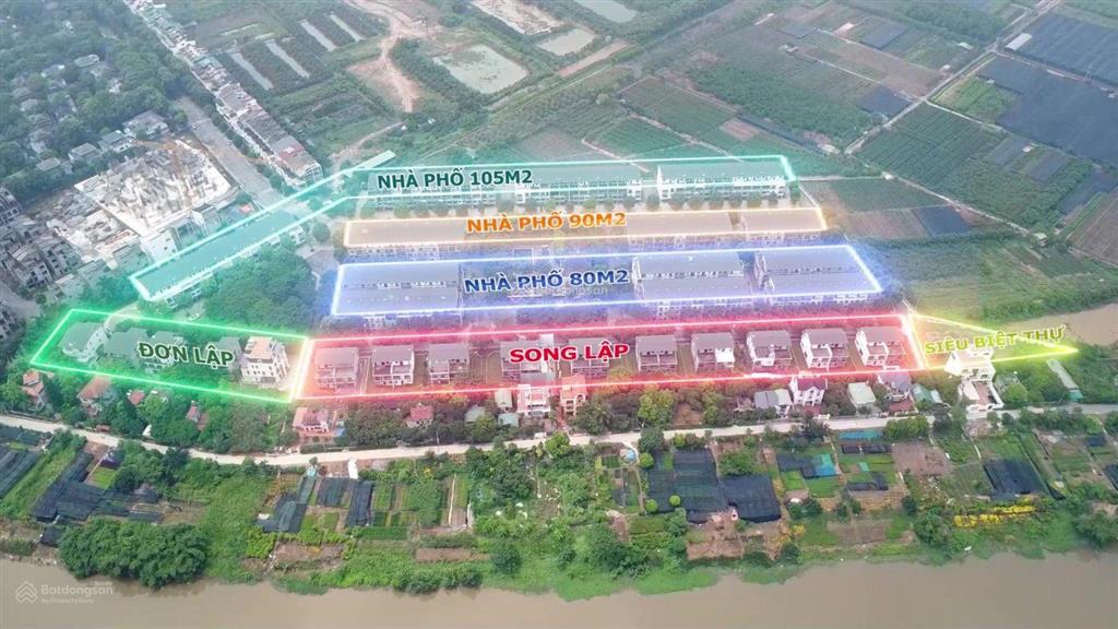 Bán nhà liền kề tại thung lũng mùa xuân, 15 tỷ vnd, 80 m2