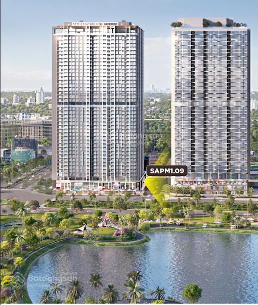 Bán shophouse tại the matrix one premium, 63,7 tỷ, 118,4m2, đẹp, nhiều tiện ích