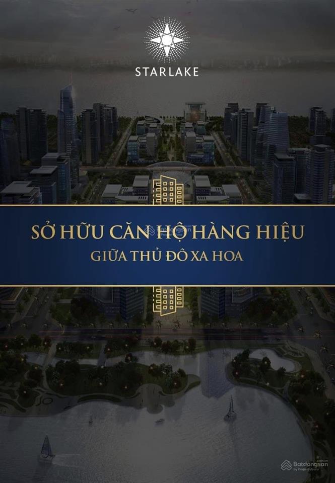 Chuyển nhượng căn hộ k8 starlake view hồ tây hiếm có, giá tốt!