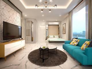 Bán căn hộ 3pn view hồ, hướng mát, full nội thất tại d'. el dorado ii.  0949 472 ***