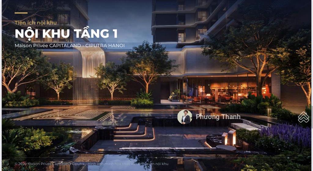 Maison privée một siêu phẩm mới giữa lòng ciputra hà nội