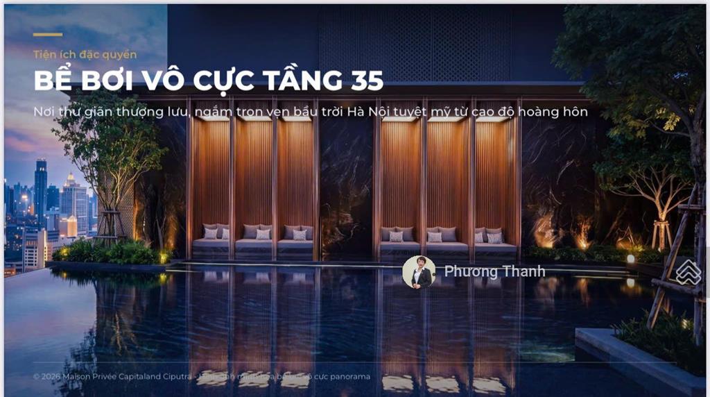 Maison privée một siêu phẩm mới giữa lòng ciputra hà nội