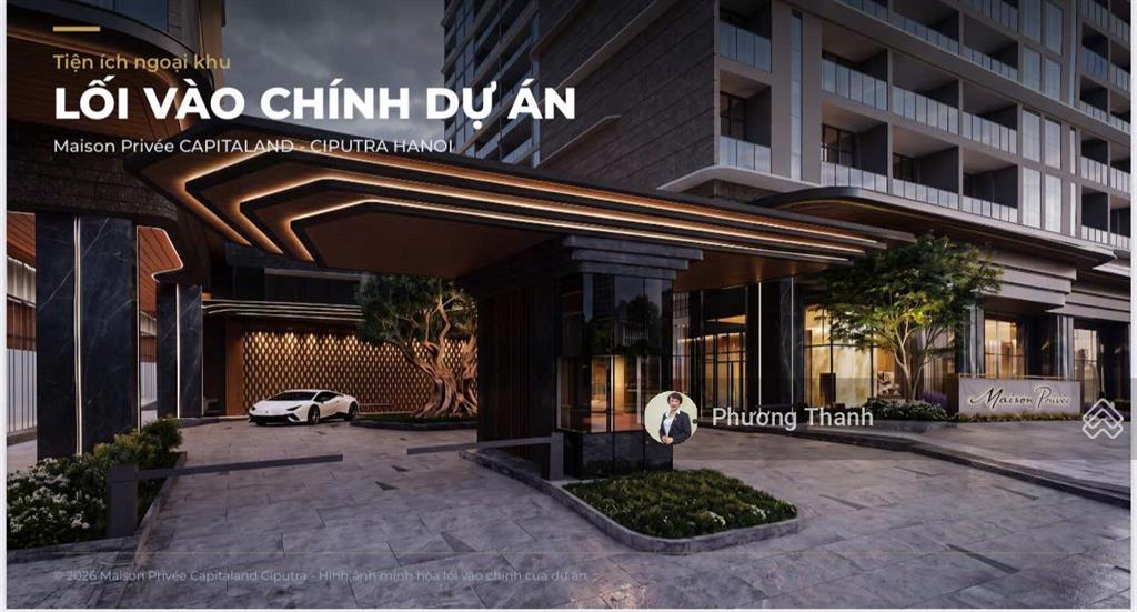 Maison privée một siêu phẩm mới giữa lòng ciputra hà nội