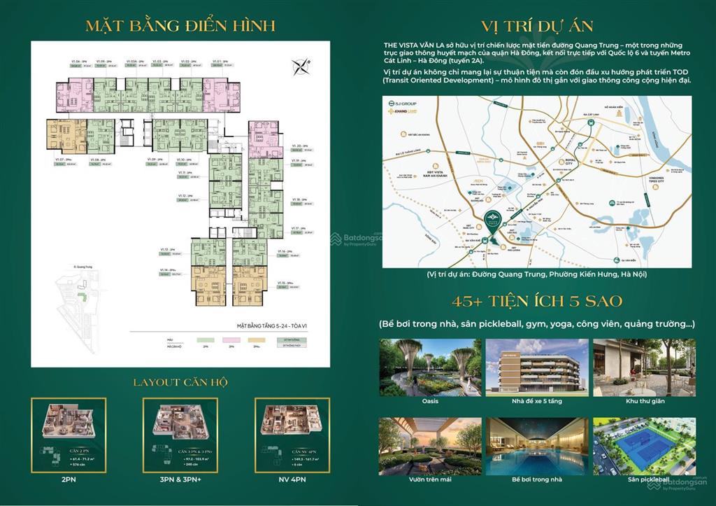 Bán cc the vista văn la, 95 triệu vnd/m2, 65 m2, 2pn, 2wc, bao đẹp