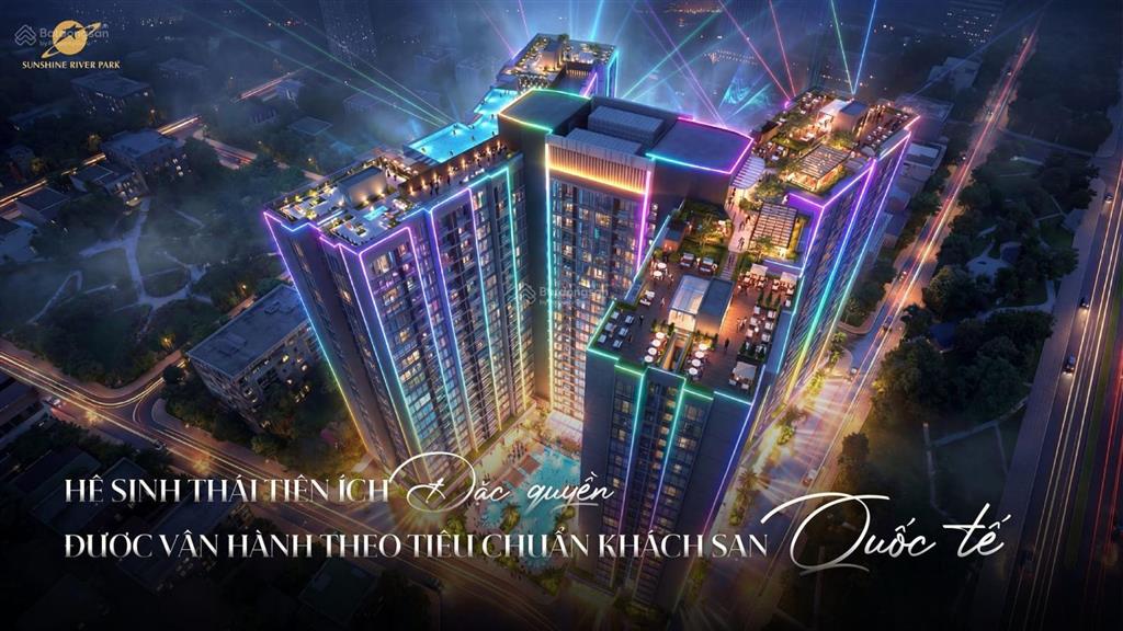 Căn hộ sunshine river park 67m²  view thoáng, nội thất cao cấp, 9,8 tỷ