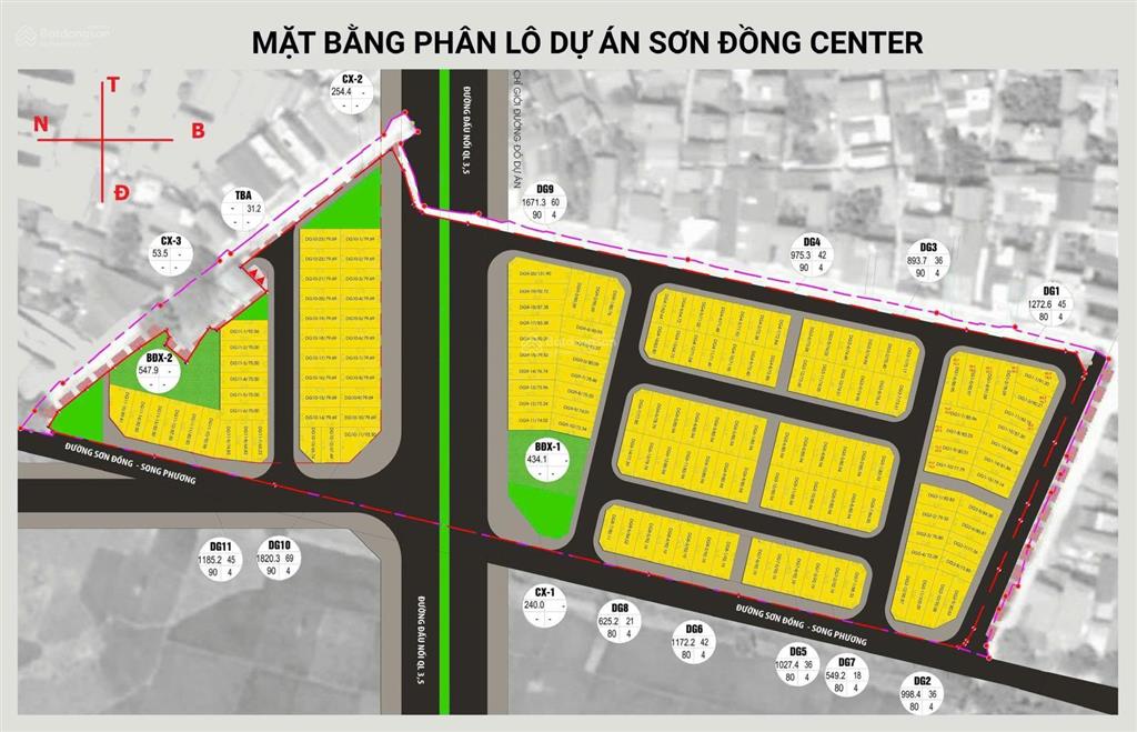 Chính chủ cần bán nhanh lô liền kề dự án sơn đồng mặt giáp dân giá tốt dự án