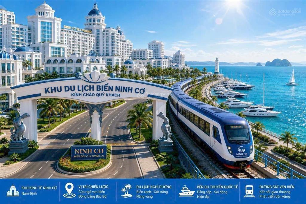 Đất ven biển chỉ nhỉnh 1 tỷ  cơ hội x2,3 dòng tiền ngay khu kinh tế ninh cơ nam định