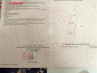 Bán đất đẹp tại đồng ông, đan phượng, 117 triệu vnd, 62.6m2, nhiều tiện ích