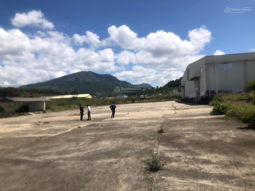 Cho thuê kho, nhà xưởng diện tích 15.000m2 tại đức trọng, lâm đồng