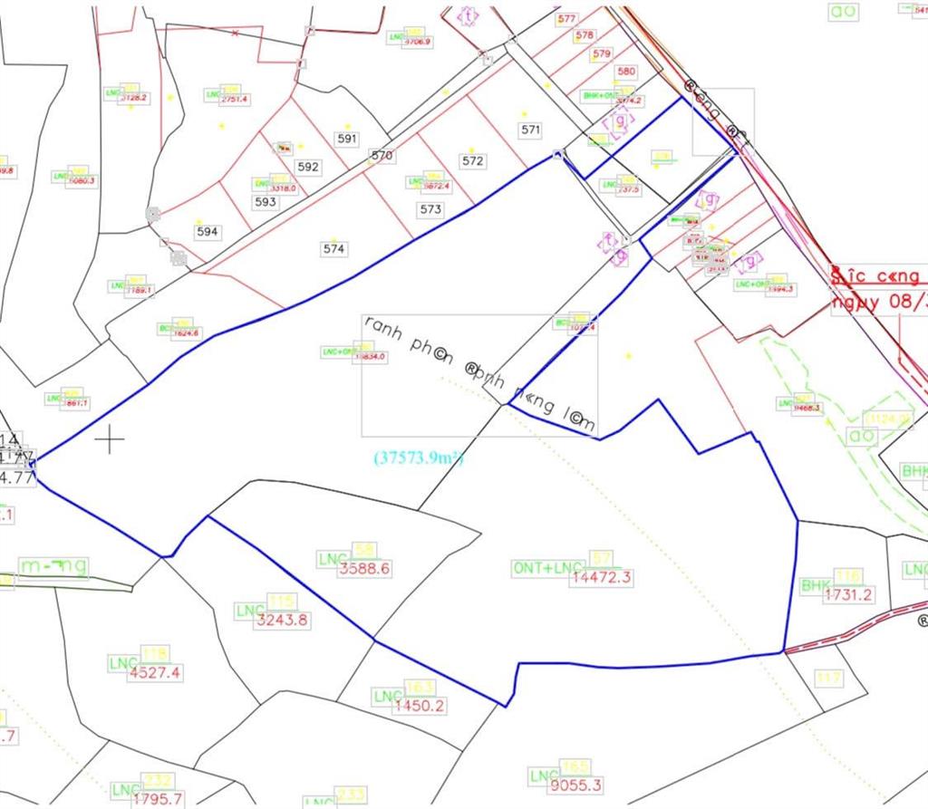 Hàng hot bán 40000m2 (4ha), giá 40 tỷ, cách núi r'chai 1,5km