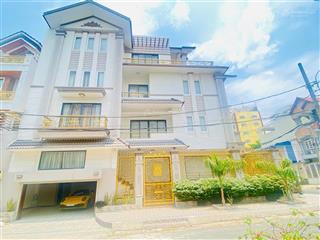 Cực đẹp !!! biệt thự góc 2 mt khu tên lửa 9 x 20m 1 hầm nổi 4 tầng  sát đường số 6  hđ thuê 55tr