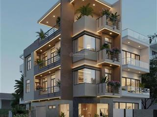 Nhà đẹp góc 2 mặt tiền đường 15m khu tên lửa 4,5 x 20m 4 tầng 6pn  ngay công viên, gần coopmart