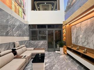 Có thang máy !!! nhà mới xây đường xe tải an dương vương 4,1x 16m nở 4,6m 5 tầng gần lý chiêu hoàng