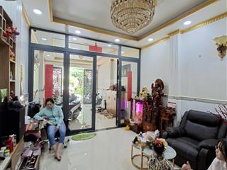 Đối diện hoa viên !!! nhà đẹp 2 mặt tiền bình phú 1  4x16m 2,5 tầng sát mt chợ lớn