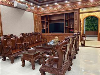 Biệt thự mini tên lửa 8 x 13m 3 tầng 5pn  có gara ô tô  tặng full nội thất gỗ