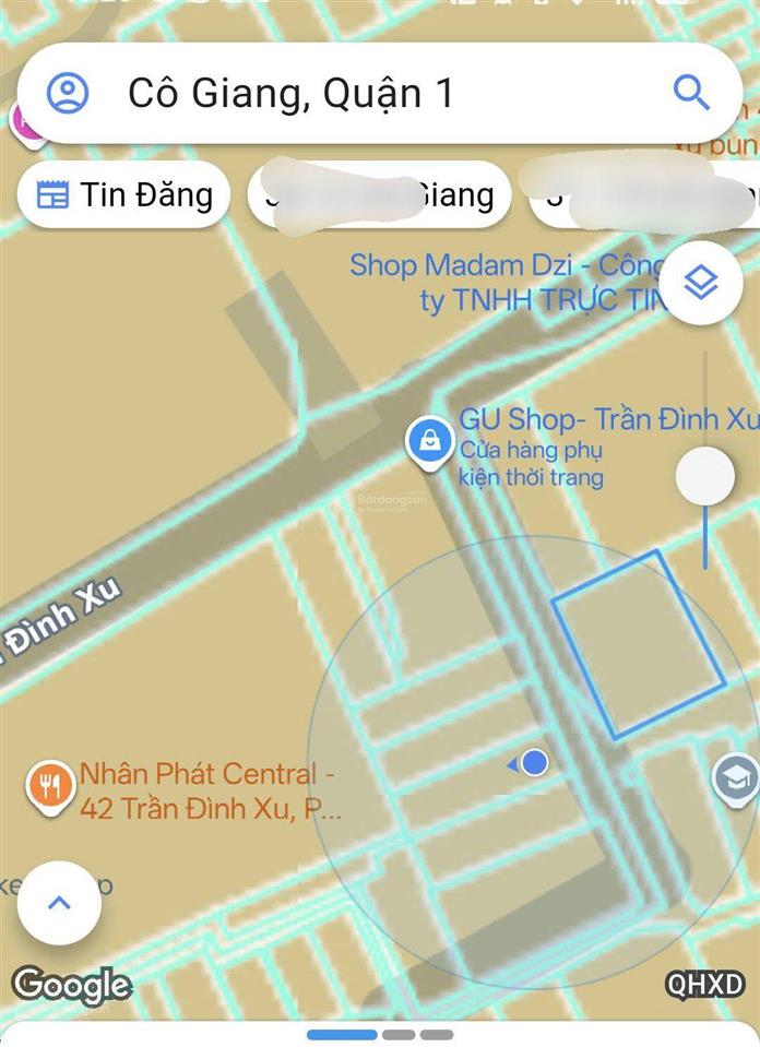 Chính chủ một đời bán nhà 3 tầng kiên cố quận 1, trần đình xu 99m2 oto trước nhà, ngang 12m