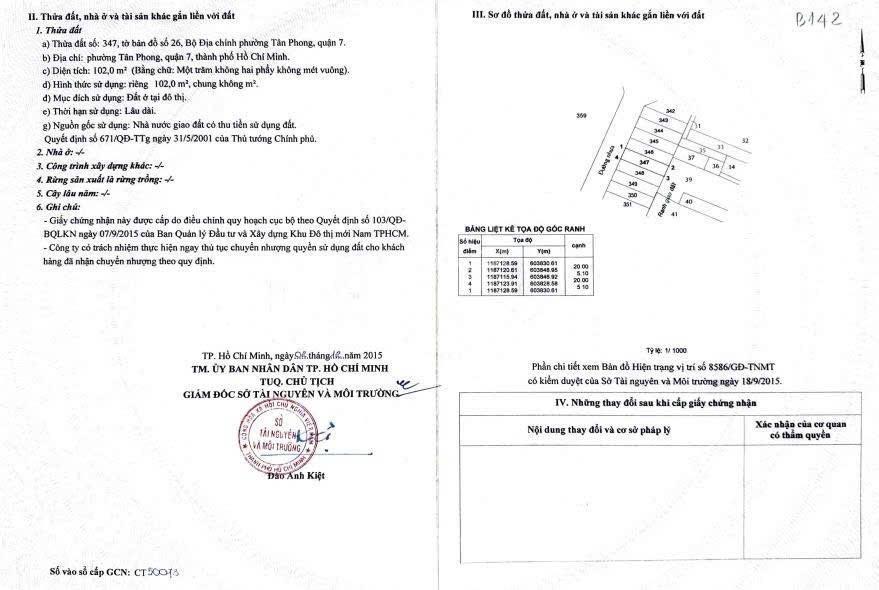 Bán đất nền nhà phố kdc kim sơn đối diện công viên, diện tích 102m2, giá 17,5 tỷ. sổ đỏ cầm tay.