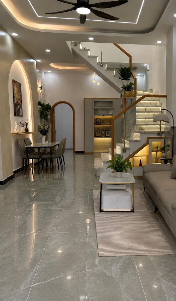 Bán gấp nhà mới, hẻm 6m Đường Số 18B, Bình Tân 55m2, 3PN không lộ giới đủ tiện ích, 5.x tỷ.  🔹 