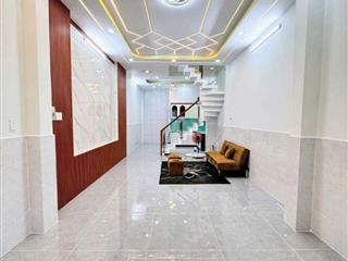 Nhà mới, đẹp 3 tầng hẻm xe hơi thông Gò Xoài 4PN, gần chợ khu sầm uất, đủ tiện ích 5.X tỷ.  🔹 