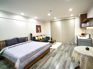 Thuê studio d'capitale. giá 14tr/tháng full đồ. vào ở ngay. giá thật