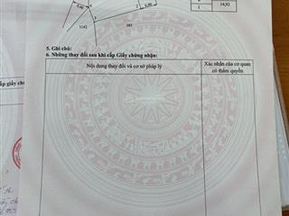 Bán đất bhk cây hằng năm duy nghĩa dt 350m2