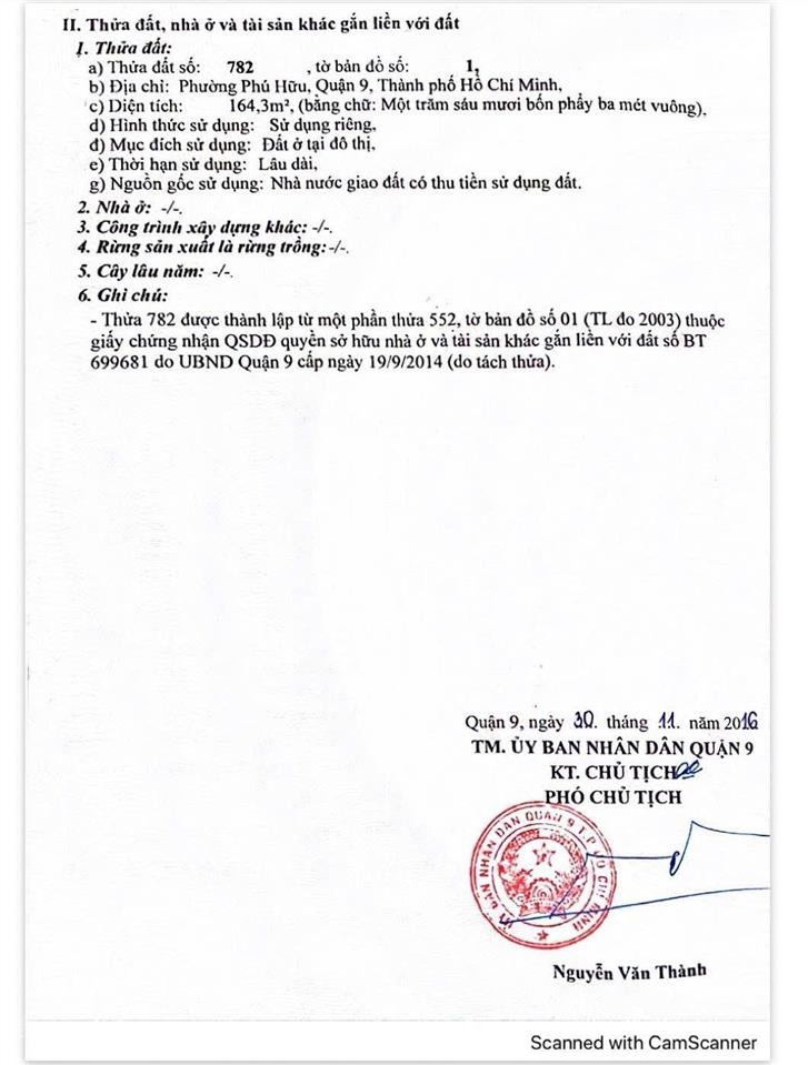 Bán đất tại đường bưng ông thoàn, 8 tỷ, 164 m2, phường phú hữu, thành phố thủ đức