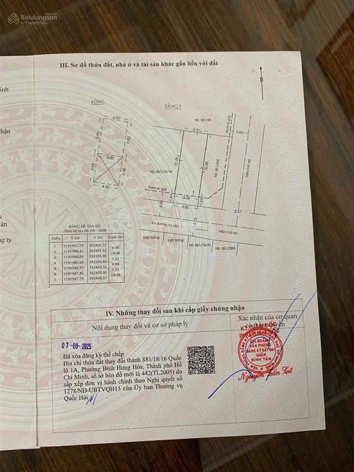 Bán nhà riêng tại ao đôi, 4,6 tỷ, 49 m2, 3pn, 2wc, 2 tầng, hướng nam