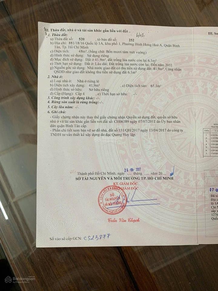 Bán nhà riêng tại ao đôi, 4,6 tỷ, 49 m2, 3pn, 2wc, 2 tầng, hướng nam