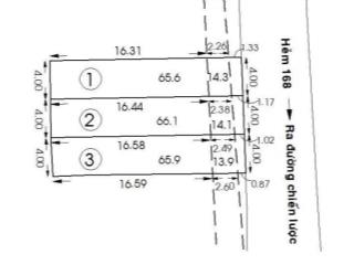 Bán đất tại chiến lược, bình trị đông, q.bình tân, giá ưu đãi 4,95 tỷ, 79,9 m2