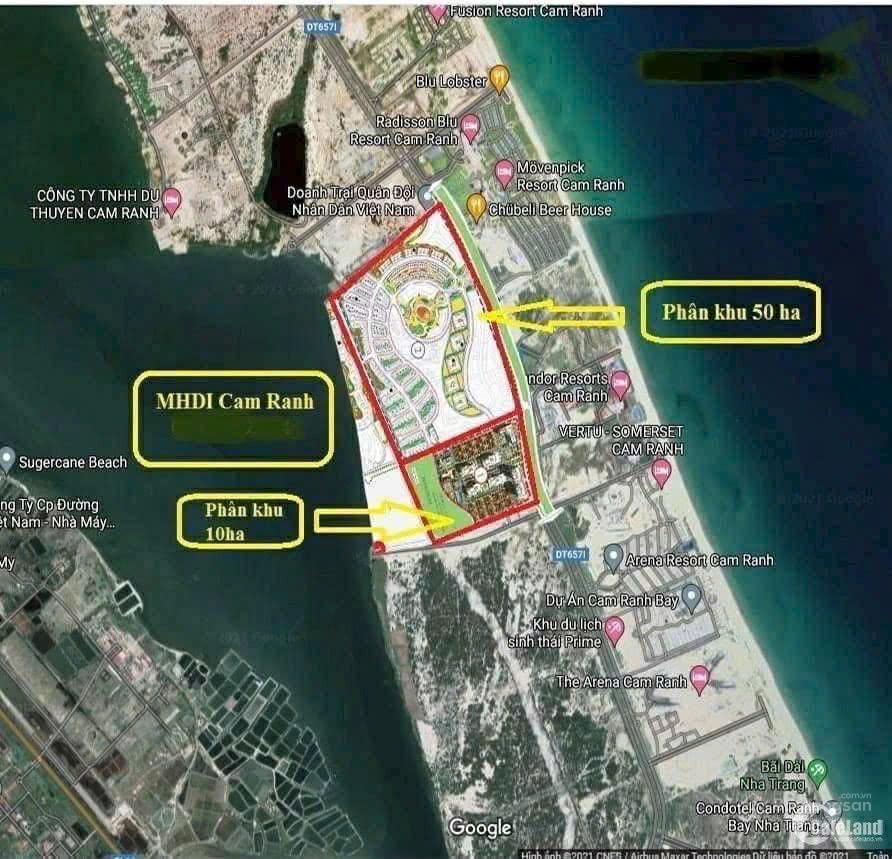 Cần bán nhanh bt góc diện tích 197,5 m dự án mhdi cam ranh