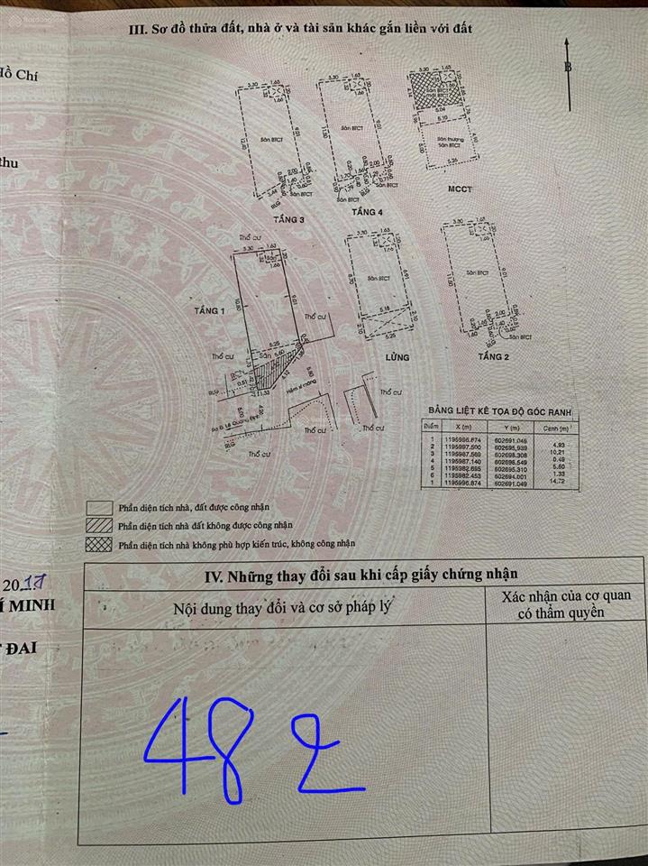 Chính chủ bán nhà 482/12/29 lê quang định