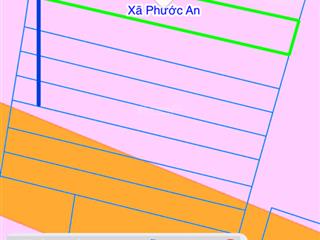 Lô đất đẹp giá rẻ con sót lại ở xã phước an, thích hợp xây nhà vườn hoặc dãy trọ