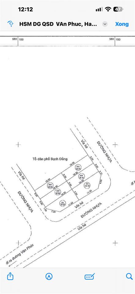 Đất đấu giá vạn phúc lô góc kinh doanh vừa đấu ngày 18/10/2026