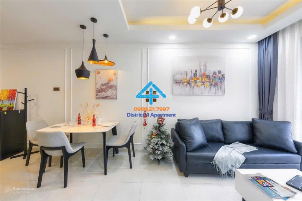 Bán căn hộ 2pn đầy đủ nội thất saigon royal bến vân đồn
