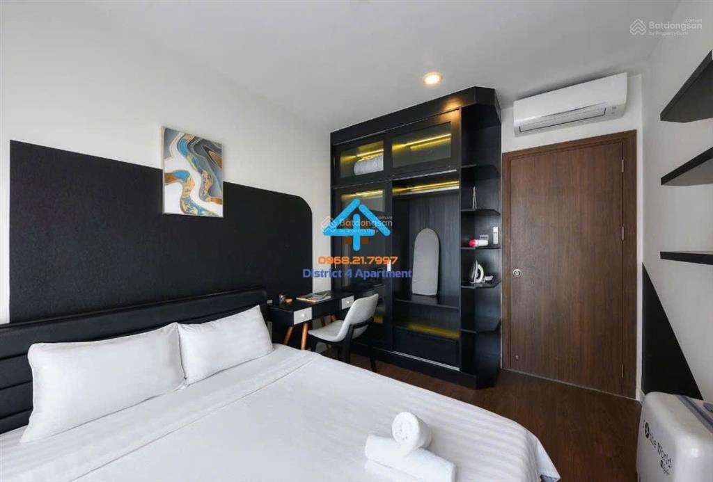 Bán căn hộ 2pn đầy đủ nội thất saigon royal bến vân đồn