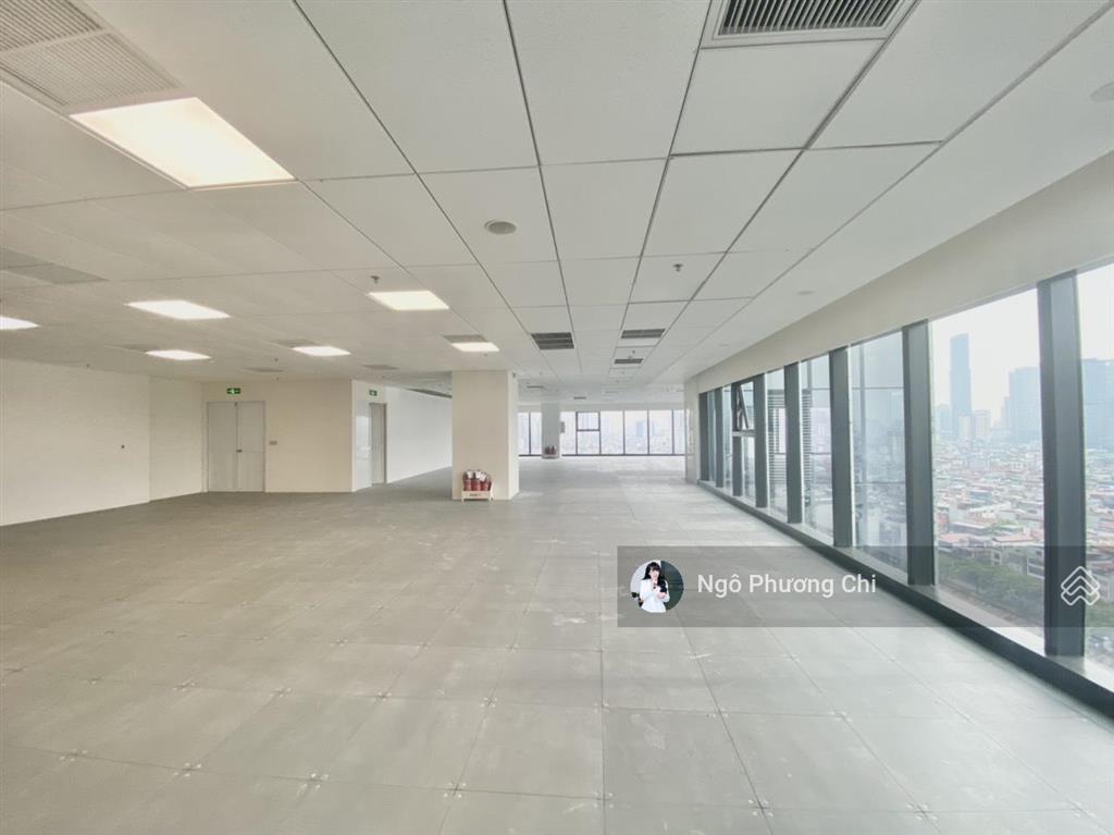 Cho thuê văn phòng hạng a tòa pvi tower phạm văn bạch 1000m2 có cắt nhỏ từ 550m2, bàn giao ngay