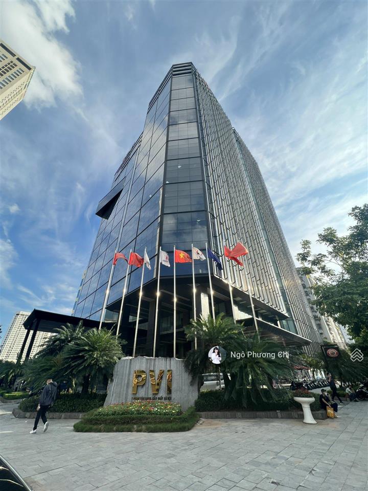 Cho thuê văn phòng hạng a tòa pvi tower phạm văn bạch 1000m2 có cắt nhỏ từ 550m2, bàn giao ngay