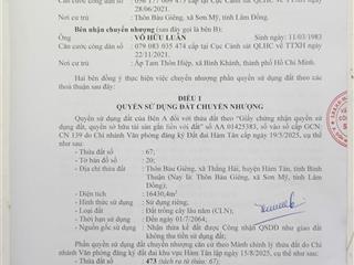 Cần tiền bán gấp đất hàm tân, bình thuận, từ 2.2 tỷ còn 1.5 tỷ
