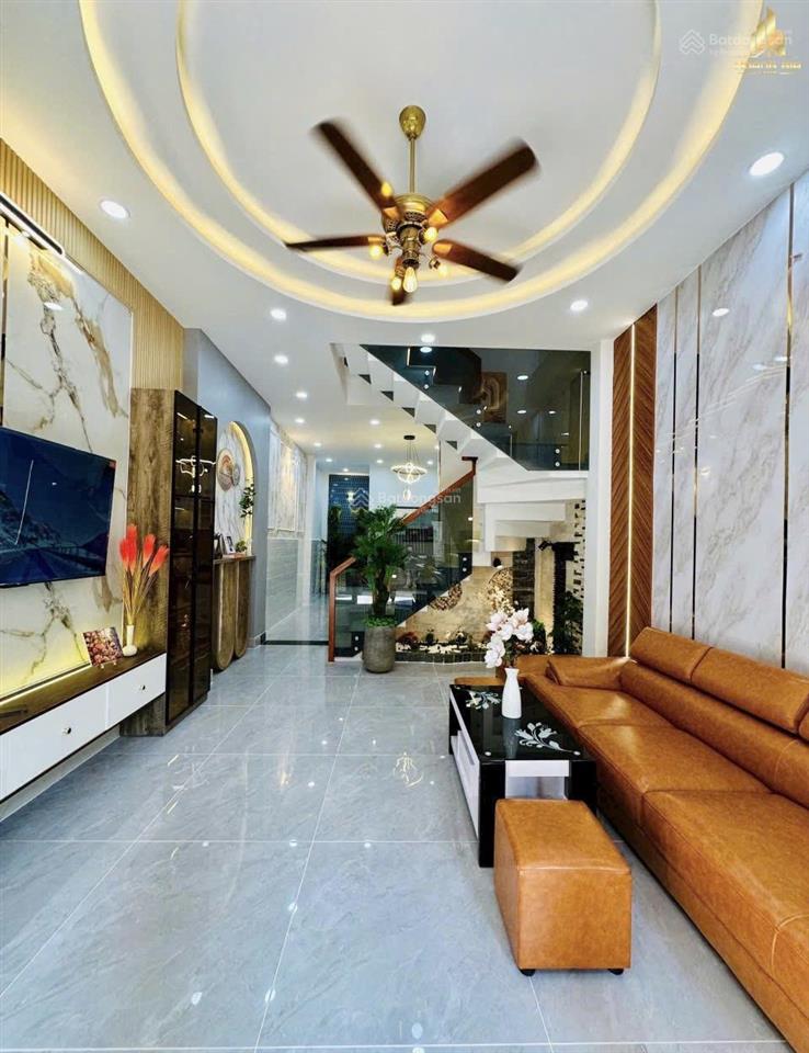 Hot! bán ngộp căn nhà lê trực, p7, bình thạnh giá 4tỷ5/56,2m2. nhà mới, an ninh. sổ đầy đủ