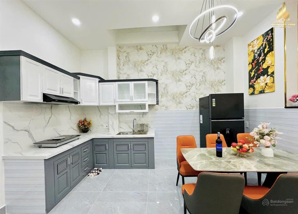 Hot! bán ngộp căn nhà lê trực, p7, bình thạnh giá 4tỷ5/56,2m2. nhà mới, an ninh. sổ đầy đủ