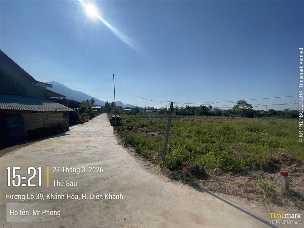 Bán 3516,7m2 full thổ diên khánh để tách lô cách hl39 20m(bám đường 140m)12,5 tỷ  0786 662 ***