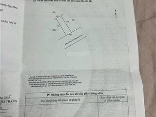 Bán gấp đất mt phạm văn đồng, bắc nha trang vị trí vàng 117,6m2, 32 tỷ  0786 662 ***