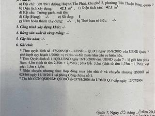 Chính chủ,sắp đi nước ngoài cần bán gấp căn nhà 3tầng hxh gần huỳnh tấn phát, 3pn,giá 4ty95 còn bớt