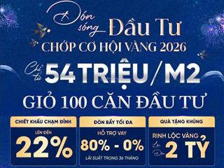 100 căn giỏ cuối cùng cdt, ck 35%, 2pn 3,4 tỷ, 2pn+ 3,79 tỷ, 3pn 4,5 tỷ. xem để nắm nhiều căn hot!