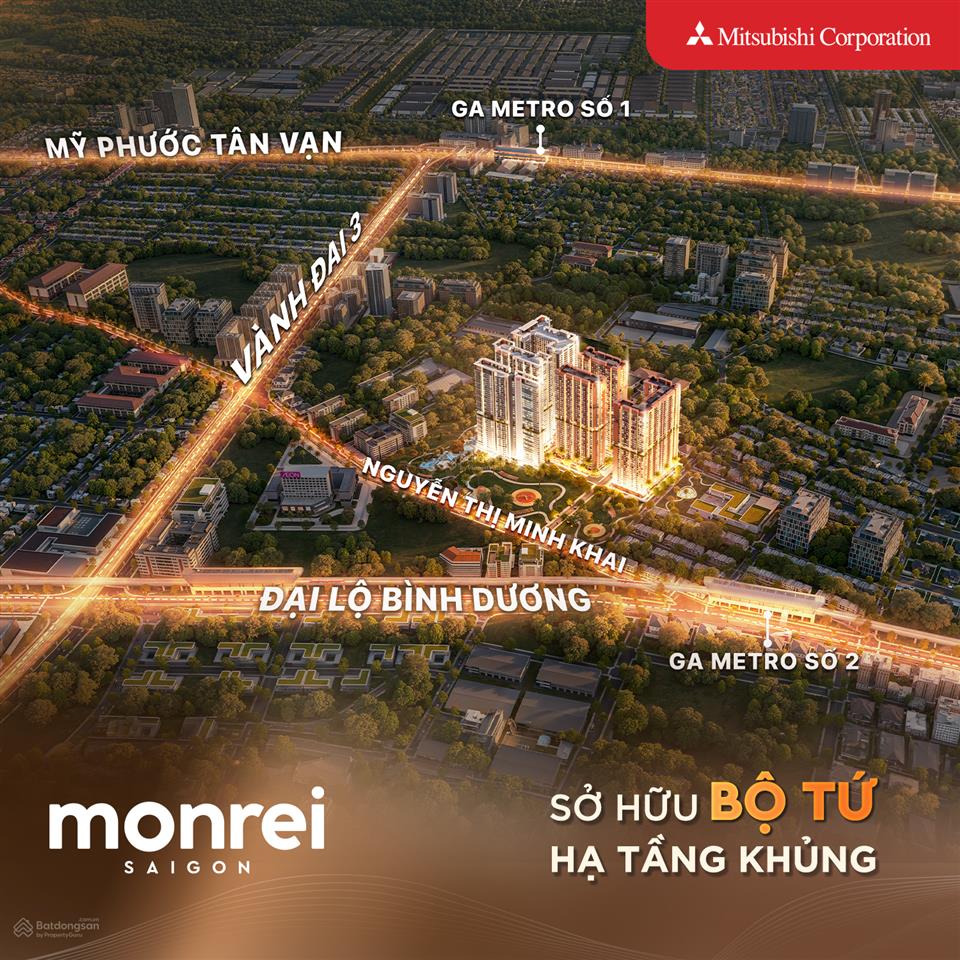 Monrei sài gòn mitsubishi|mở bán tòa detox & onsen|studio từ1,87 tỷ  2pn từ 2,1 thanh toán chỉ 15%