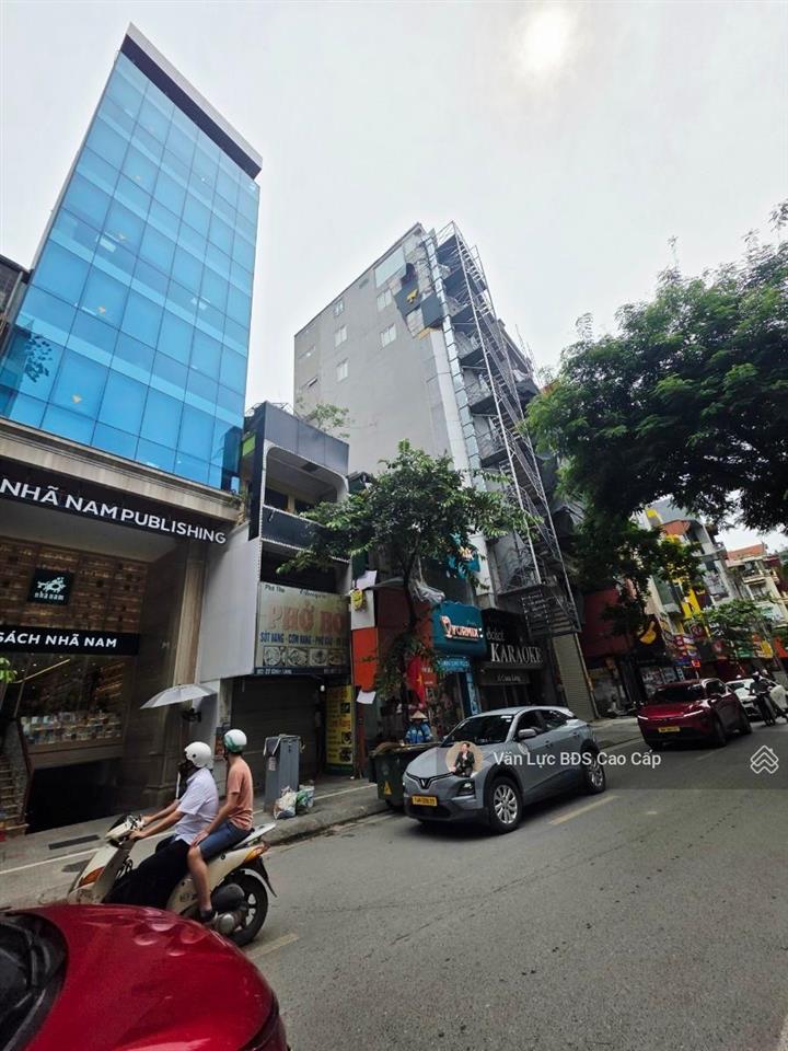 Hot! vip building 100m 10 tầng mặt phố chùa láng, thông sàn kinh doanh giá nhỉnh 60 tỷ
