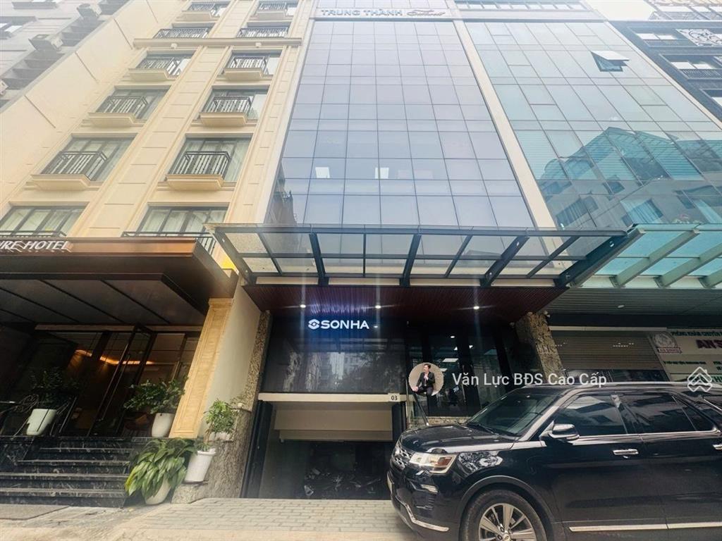 Vip building 9 tầng 125m kinh doanh văn phòng tại trần thái tông, giá nhỉnh 90 tỷ