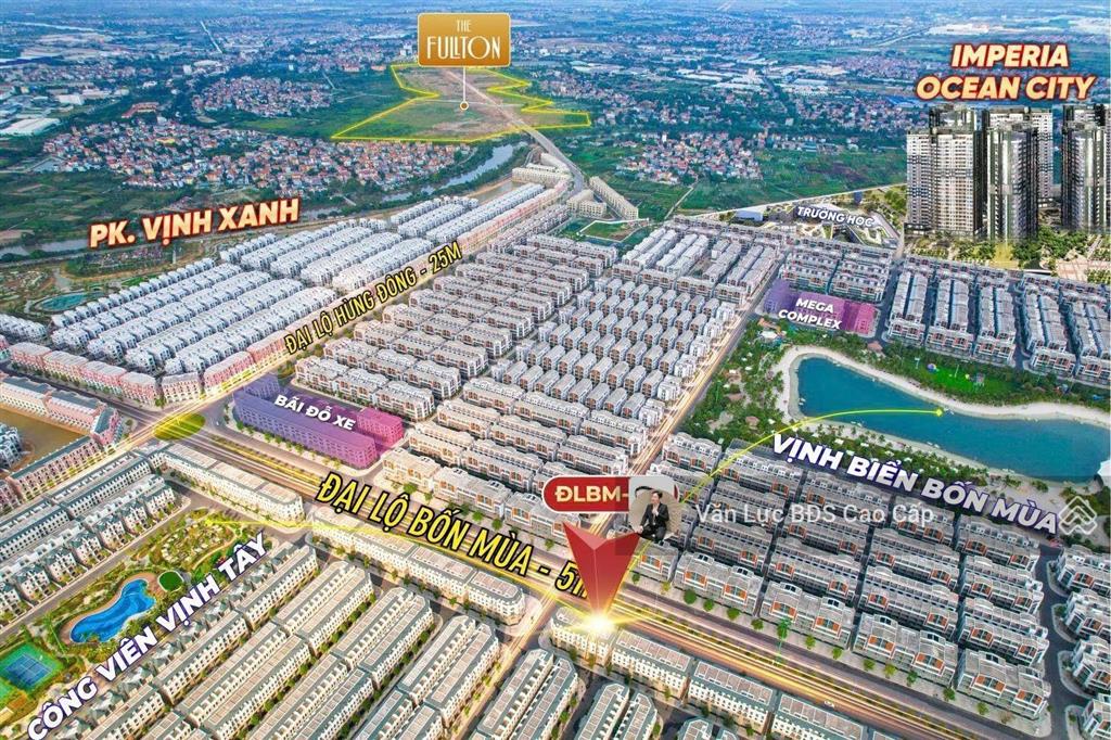 Hot! hiếm có căn shop áp góc tại trục chính đại lộ bốn mùa kinh doanh siêu đẹp, 110m, giá 13 tỷ